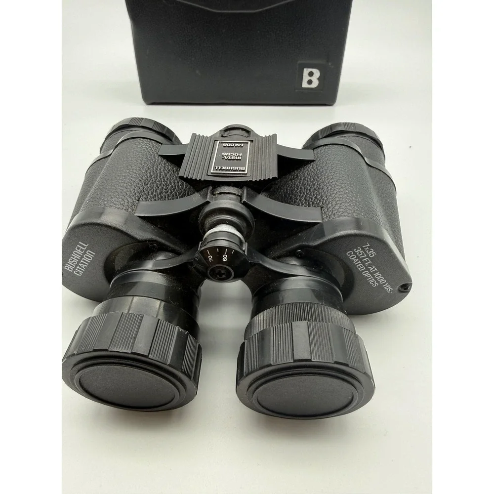 Bushnell Citation Falcon 7x35 Binoculars Insta-Focus Coated Optics with Case